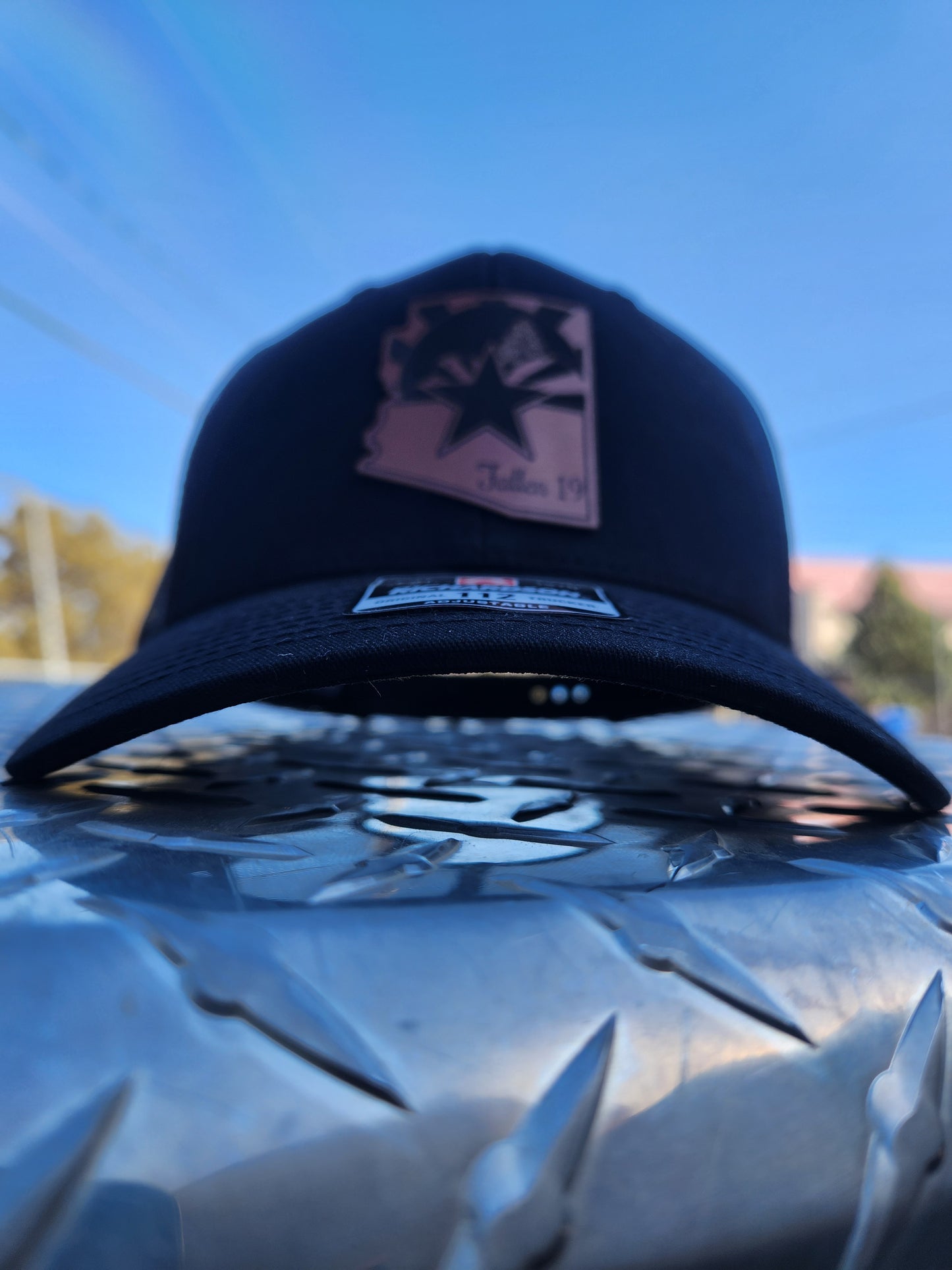 Fallen 19 Leather Patch Snap-Back Hat