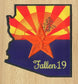 Fallen 19 AZ GMIHS Memorial Patch