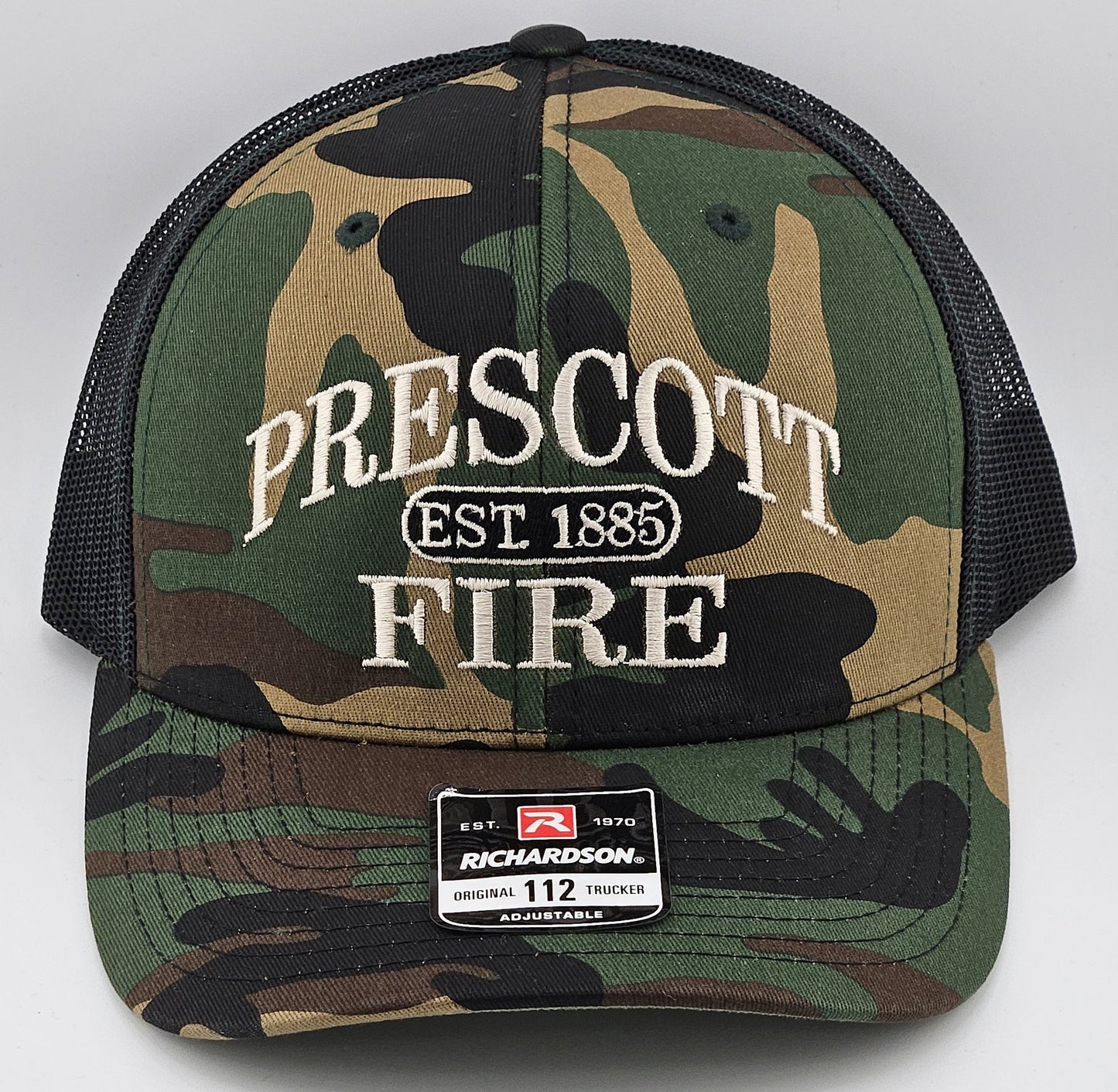 Prescott Fire Camo Hat